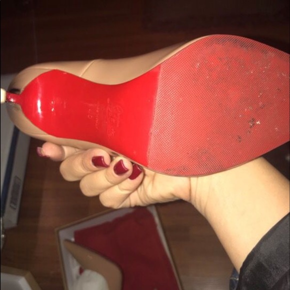 Christian louboutin red bottoms so kate nudes - Picture 1 of 5